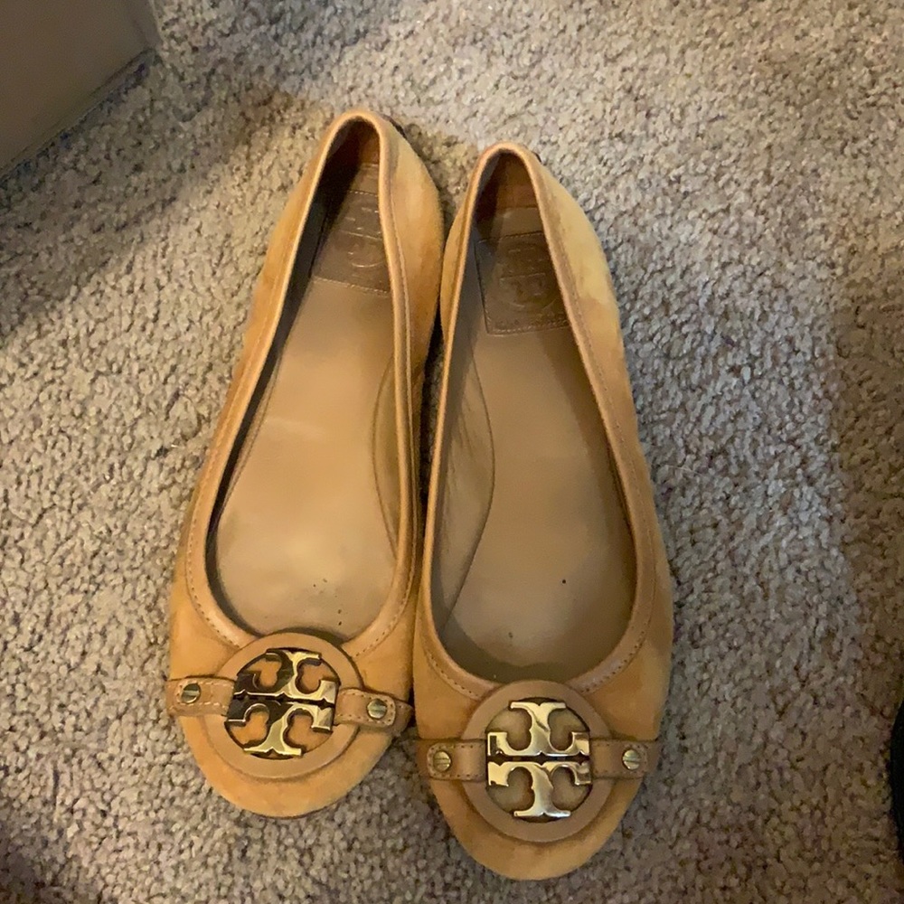 Tory Burch Suede Flats